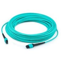 Addon 10m Mpo/Upc To Mpo/Upc Aqua Om4 Ofnr (Riser-Rated) 12-Strand Fiber Patch C(1/Ea)