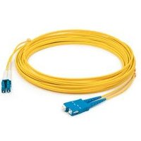 Addon 2m Sc To Lc Yellow Os2 Duplex Ofnr (Riser-Rated) Smf Fiber Patch Cable(1/Ea)