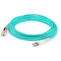 Addon 3m Sc To Lc Aqua Om3 Duplex Ofnr (Riser-Rated) Fiber Patch Cable(1/Ea)