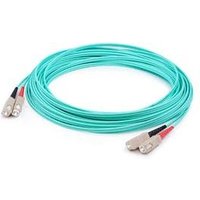 Addon 3m Sc To Sc Aqua Om4 Duplex Ofnr (Riser-Rated) Fiber Patch Cable(1/Ea)