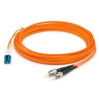 Addon 20m St To Lc Orange Om1 Duplex Ofnr (Riser-Rated) Mmf Fiber Patch Cable(1/Ea)