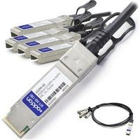 Addon Hp Jg329a Compatible Taa Compliant 40gbase-Cu Qsfp+ To 4xsfp+ Direct Attac(1/Ea)