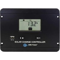AIMS POWER SCC30AFM Battery Charger Controller; 6.6 INCH Width x 1.8 INCH Depth x 5.12 INCH Height Overall Dimension; 97 Percent Efficiency; -35 Degree Celsius To 45 Degree Celsius Operating Temperature; IP32 Rating; With Mounting Bracket