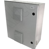 Altelix NFC161208VA1 NFC Series 16x12x8 Vented Fiberglass Weatherproof NEMA Enclosure with Equipment Mounting Plate & 120 VAC Outlets