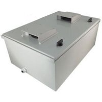 Altelix NFC241609VFA1 NFC Series 24x16x9 Vented Fiberglass Weatherproof NEMA Enclosure with Dual Cooling Fans and 120 VAC Outlets