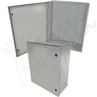 Altelix NFC322412AU NFC Series 32x24x12 NEMA 3X Fiberglass Weatherproof Enclosure with Equipment Mounting Plate & 100-240 VAC Universal Power Outlet
