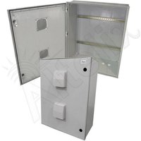 Altelix NFC322412V-DIN NFC Series 32x24x12 Vented Industrial DIN Rail Fiberglass Weatherproof NEMA Enclosure
