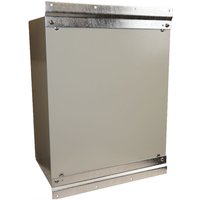 Altelix NMFS-500 Heavy Duty Galvanized Steel Flange Wall Mount Kit for NFC242009 & NS242012 Series NEMA Enclosures