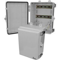 Altelix NP120907-DIN 12x9x7 Polycarbonate + ABS DIN Rail NEMA 4X Enclosure