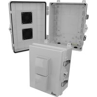 Altelix NP141107V NP Series 14x11x7 Polycarbonate + ABS Vented RF Transparent Outdoor WiFi Enclosure