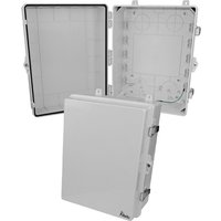 Altelix NP171407 NP Series 17x14x07 Polycarbonate + ABS NEMA 4X RF Transparent Outdoor WiFi Enclosure