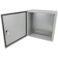 Altelix NS161608P NS Series 16x16x8 NEMA 4X Steel Weatherproof Enclosure with Steel Equipment Mounting Plate