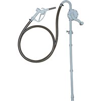 American Lube 4166-DEFN Hand Operated Drum Pump for Diesel Exhaust Fluid with 9.8"" Hose & Manual Nozzle