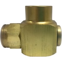 American Lube TIM-434-75 90 Degree Low / Medium Pressure Swivel, 1/2"" NPT (F) Threads