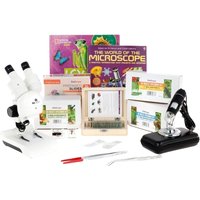 AmScope KVB-INST-122-EXP Kid's Genuine Insect Explorer Series Set featuring Deluxe All-In-One Stereo Microscope, Ultimate Insect Exploration Set and more