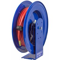 Spring Return Hose Reel, 1/2 in Hose Diameter, 30 ft Length, 300 psi Max. Pressure, Brass