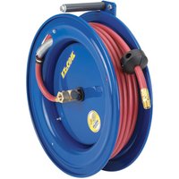 Spring Right-Mount Reel Less Hose, 3/8" Hose Diameter, 50 ft. Length, 300 psi Max. Pressure