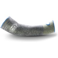 HexArmor® | Helix Cut-Resistant Sleeve: Size Medium, Aramid, Gray & Green, ANSI Cut A6 - Thumb Hole, Knit Wrist, Knit Seam | Part #2044-M (8)