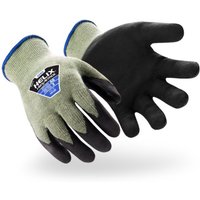Cut Resistant Coated Gloves, Cut Level A6 ,Dipped ,Foam Nitrile ,Sandy ,XS 1 PR