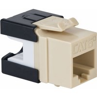 “CAT6A Keystone Jack 10Gbps RJ45 UL Listed Ivory“