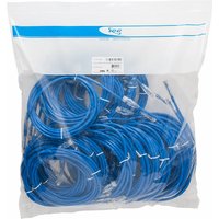 ICC ICPCSF10BL PATCH CORD, CAT 6,CLEAR BOOT,10,25PK,BL