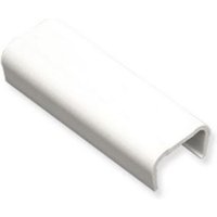“1 1/4" Cable Raceway Joint Cover White 10 Pack“
