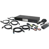 2-Port 4k Dual View Displayport Kvmp With Usb 3.0 Hub And Audio (Taa) Taa Compli(1/Ea)