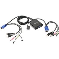 GCS72U KVM Switch with Audio - 2 x 1 - 2 x HD-15 Video, 2 x Keyboard, 2 x Mouse