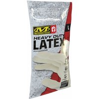 Mechanix Wear Disposable Gloves: Size Large, 8 mil, Latex, General Purpose, Powder-Free - White, Ambidextrous | Part #D04-00-010-010