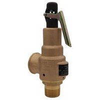 Midwest Control ASME Safety Relief Valve: 1-1/2" Inlet, 2496.00 CFM, 150 max PSI - Bronze Body, -60 deg F Min, 406 deg F Max | Part #6010HG-150
