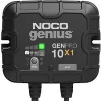 NOCO GENPRO10X1 Genius 1-Bank, 10A (10A/Bank) Smart Marine Battery Charger, 12V Waterproof Onboard Boat Charger, Battery Maintainer and Desulfator for AGM, Lithium (LiFePO4) and Deep-Cycle Batteries