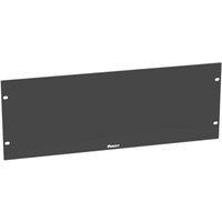 4U BLANK FILLER PANEL,ANY STANDARD 19" RELAY RACK,BLACK ROHS