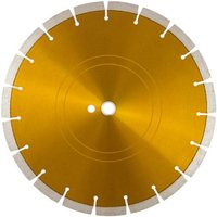 14'' x .125 x 20mm Yellow Mega-Segmented Blade