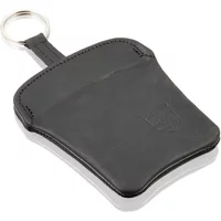 Schlüsseletui Leder schwarz