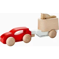 Cayenne Holzauto mit Pferdeanhänger
