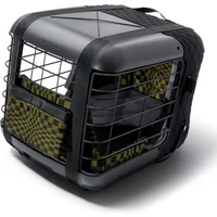 Inlay für Hundetransportbox - Pascha Schwarz/Olive Neo