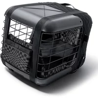 Inlay für Hundetransportbox - Pascha Schwarz/Darksilver