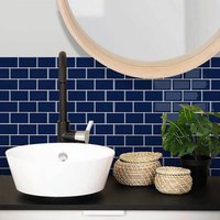 Wall Tile (Pack of 10) - Blue