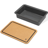 Weber Works Aufbewahrungsbox mit Schneidebrett-Deckel Weber Works Aufbewahrungsbox mit Schneidebrett-Deckel