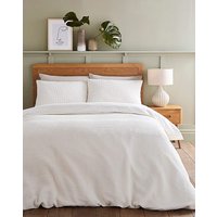 Waffle Pure Cotton Duvet Cover Set SINGLE