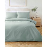 Non Iron Plain Dye Duvet Cover DOUBLE