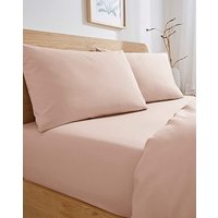Non Iron Extra Deep 38cm Fitted Sheet SINGLE