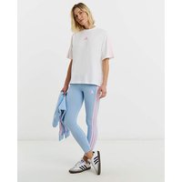 3 Stripes Leggings Blue Pink S8 10