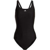 3 Stripes Swimsuit Black White