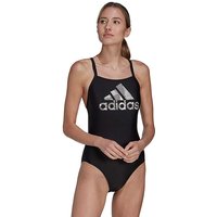 Big Logo Swimsuit Black White