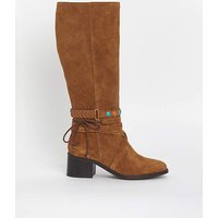 Knee High Suede Boot E Fit