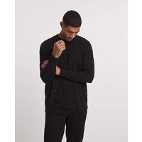 Black knitted Cotton Cardigan at Jacamo Black knitted Cotton Cardigan.
