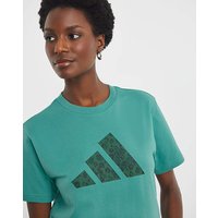 Large Logo T Shirt Leopard 2X 24 26