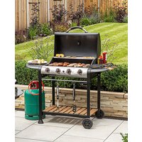 George Foreman 4 Burner Gas BBQ at JD Williams Catalogue George Foreman 4 Burner Gas BBQ.