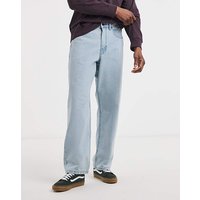 Check 5 Loose Denim Pant Light Blue